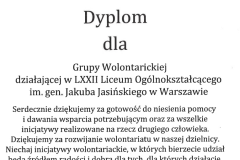 3.12.2024 r.  Gala XII Dzielnicowego Dnia Wolontariusza