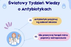 18-24.11.2024r. Światowy Tydzień Wiedzy o Antybiotykach 1