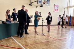 25.04.2025r. Uroczystość zakończenia roku szkolnego dla uczniów klas IV 